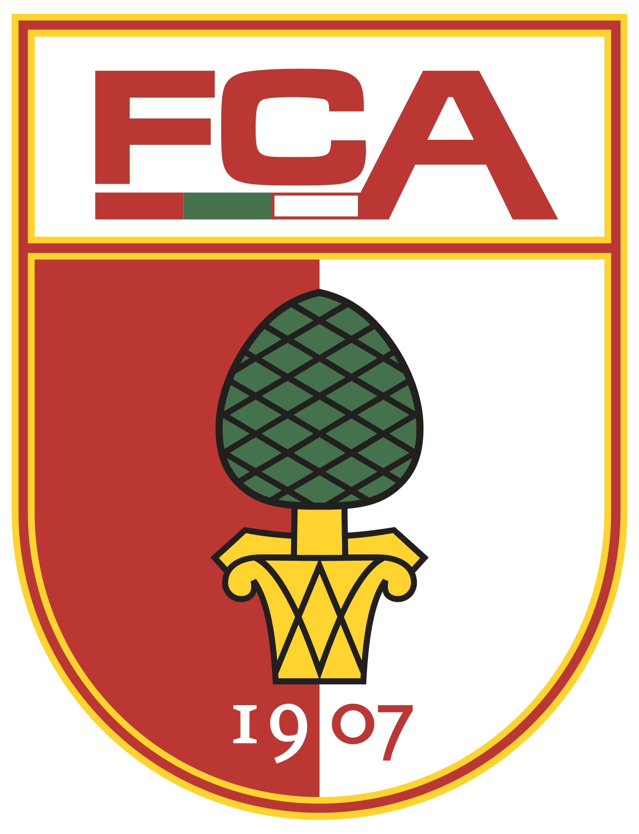 FC Augsburg LED lichtbak